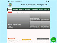 Tablet Screenshot of macahel.org.tr